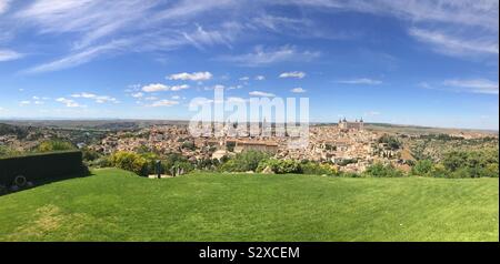 Vue panoramique. Toledo, Espagne. Banque D'Images