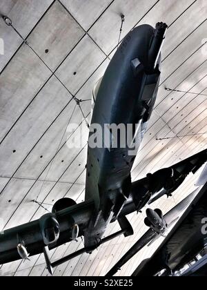 Thunderbolt A10 et U2 à l'Imperial War Museum à Duxford Banque D'Images