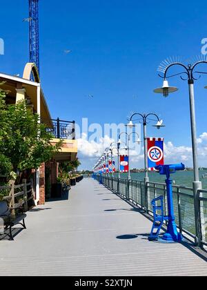 Kemah Boardwalk près de Houston, Texas Banque D'Images