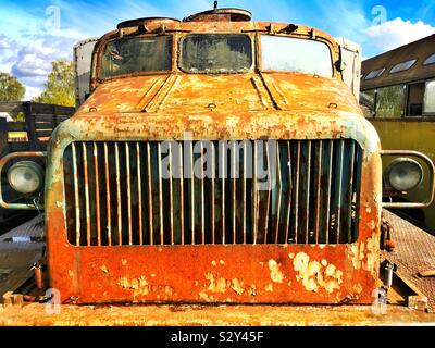 Musée de véhicules soviétique, JÄRVA-JAANI, Estonie Banque D'Images