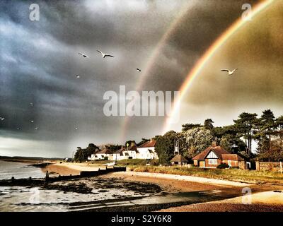 Ferry Angleterre Bawdsey Suffolk Banque D'Images