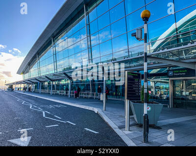 Du terminal 2 de l'aéroport de Dublin Banque D'Images