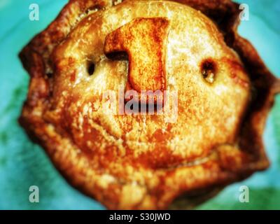 Waitrose Numéro 1 Melton Mowbray pork pie Banque D'Images