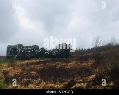 Le Château De Doon, Loch Doon, Carrick, Ayrshire, Écosse Banque D'Images