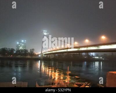 La Plupart Du Pont Snp, Bratislava, Slovaquie Banque D'Images