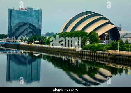 Scottish Event Campus À Glasgow, Écosse. Banque D'Images