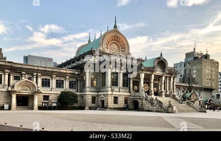 Tsukiji Hongan-ji, temple bouddhiste à Tokyo, Japon Banque D'Images