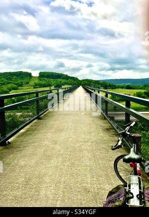 Grand passage Allegheny meyersdale viaduc Banque D'Images