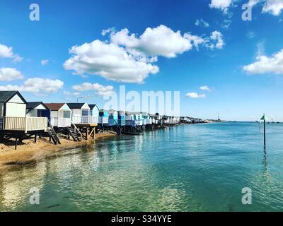 Southend sur la mer vue latérale Banque D'Images