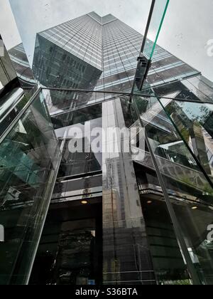 Architecture moderne à Hong Kong. Banque D'Images