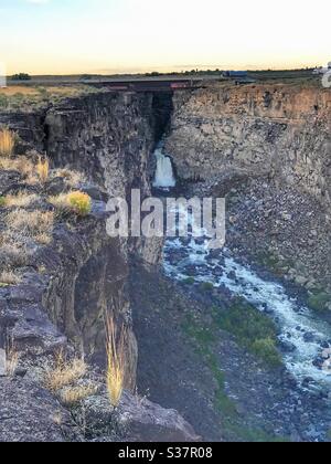 Parc régional de Malad gorge, Idaho Banque D'Images