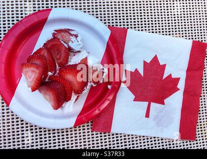 Bonne journée du Canada. Banque D'Images