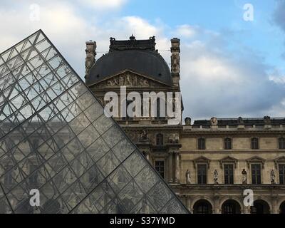 Le Louvre, Paris Banque D'Images