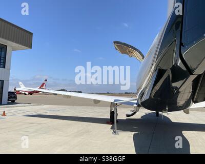 Aéroport de Santa Maria, Californie du Sud, États-Unis juillet 2020 Banque D'Images