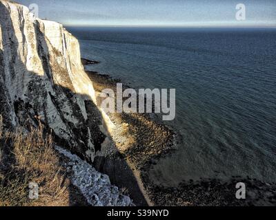 Langdon Bay, Dover, Kent Banque D'Images