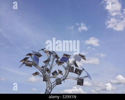 Energy Tree au centre scientifique AT-Bristol, au Royaume-Uni Banque D'Images