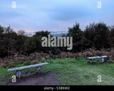 Cent Hills, Worcestershire, Angleterre Banque D'Images