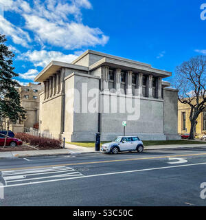 Unity Temple, Oak Park, Illinois. Banque D'Images