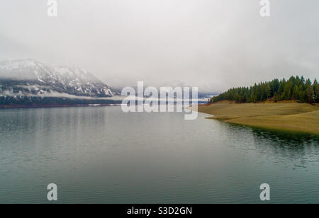 Lac CLE Elum dans l'État de Washington Banque D'Images