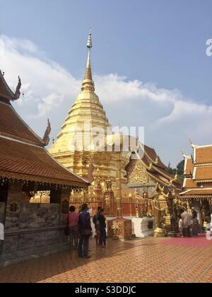 Wat Phra That Doi Suthep Banque D'Images