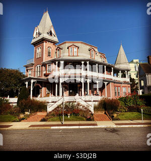 Angel of the Sea Bed and Breakfast, Cape May, New Jersey, États-Unis Banque D'Images