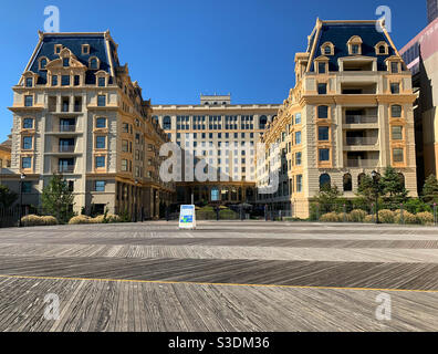 Une section du Bally’s Atlantic City Hotel and Casino, Atlantic City, New Jersey, États-Unis Banque D'Images