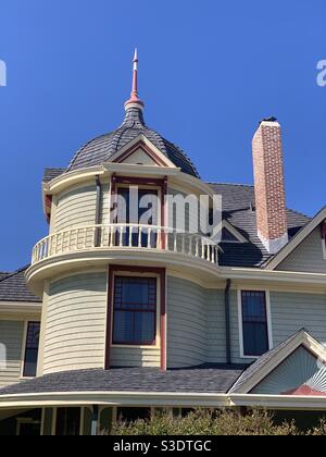 Detail, Williams Cottage Inn, Beach Haven, New Jersey, États-Unis Banque D'Images