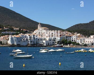 Village de Cadaqués Banque D'Images