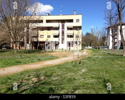 Maison d'appartement à Baggio, Milan, Italie, 2021. Banque D'Images