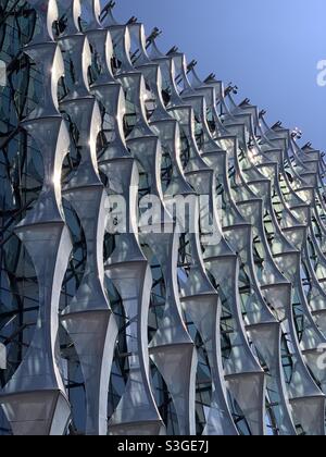 Ambassade des États-Unis à neuf Elms, Londres, Royaume-Uni Banque D'Images