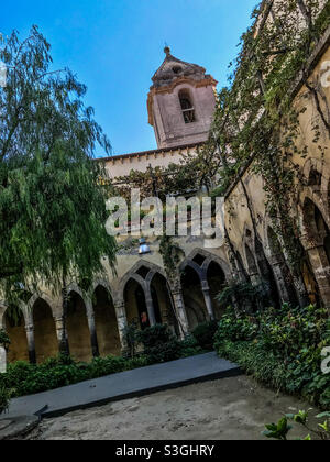 Chiostro di San Francesco, monastère, Sorrente Banque D'Images