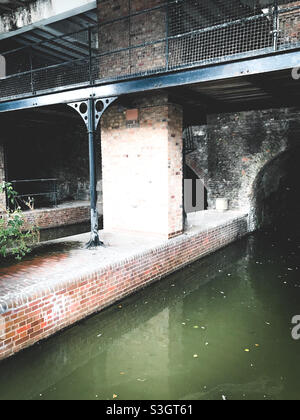 Tunnel Bridgewater, castlefield, Manchester Banque D'Images