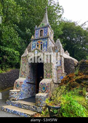 La petite chapelle à Guernesey Banque D'Images