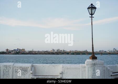 Vue sur la ville de São Luís, Maranhão, Brésil Banque D'Images