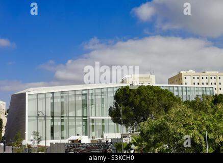 Le musée de la tolérance à Jérusalem, Israël. Banque D'Images