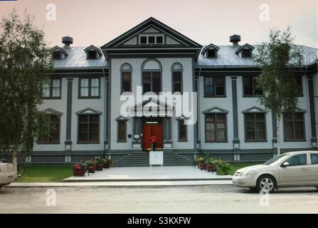 Dawson City, Yukon, Canada, musée Banque D'Images