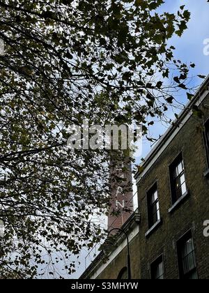 Truman Building Shoreditch Londres automne Banque D'Images