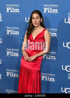 5 mars 2022 Alana Haim (Licorice Pizza) marche le tapis rouge au Festival International du film de Santa Barbara. Crédit : Lisa Werner/Alay/Stockimo News Banque D'Images