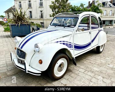 Citroen 2cv Banque D'Images