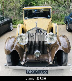 1934 Rolls Royce 20/25 - Ambergate Derbyshire Royaume-Uni Banque D'Images