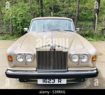 1979 Rolls Royce Silver Shadow II - Ambergate Derbyshire Royaume-Uni Banque D'Images