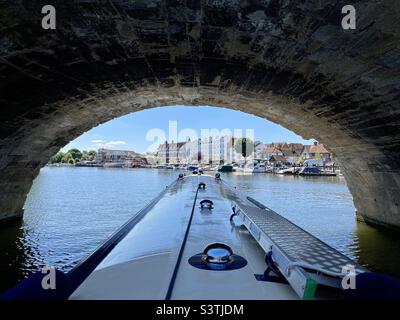 pont de lumière Banque D'Images