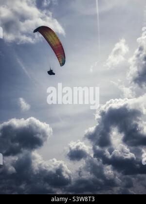 Parapente Banque D'Images