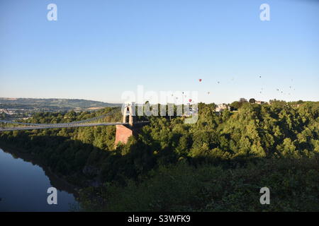 Bristol Balloon Fiesta Banque D'Images