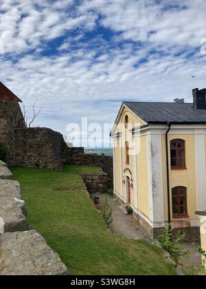 Chapelle à l'intérieur de la forteresse de Varberg, Suède Banque D'Images