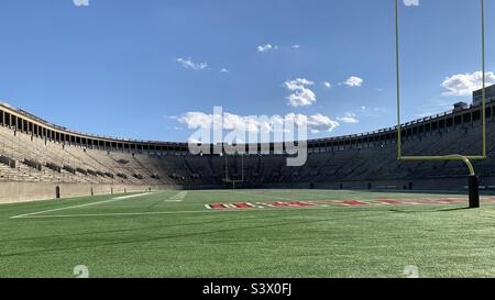 Stade Harvard à Allston, Massachusetts. Banque D'Images