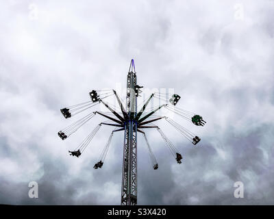 Swing de ciel dans le ciel au parc des expositions Banque D'Images