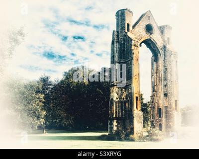 Abbaye de Walsingham, Norfolk du Nord Banque D'Images