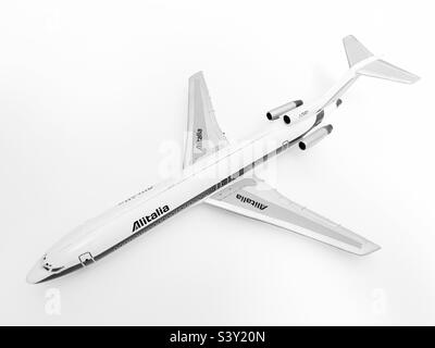 Airfix 1/144 modèle Boeing 727 Banque D'Images