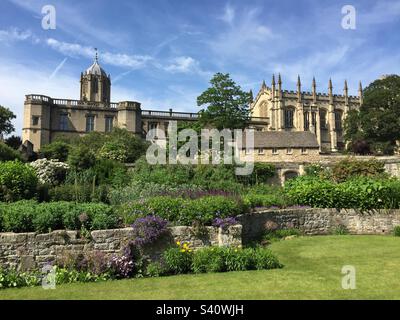 Christ Church College à Oxford, Christ Church Cathedral, Christ Church Meadow, juin 2018 image 2. Banque D'Images